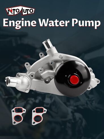 طقم مضخة مياه AW6009 مع حشية معدنية وثرموستات مناسب لـ 2007-2020 سيلفرادو 1500 تاهو أفالانش سوبربان، سييرا 1500 يوكون سافانا، Hu-mmer H2 H3 يناسب 4.8L 5.3L 6.0L 6.2L V8، #45010، 252-901 in Kuwait