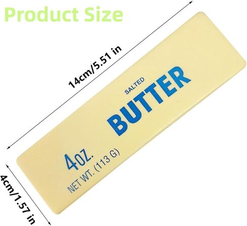 Slow Rebound Cute Butter Squeeze Stress Balls, Soft Squeeze Big Butter Squishy Stick for Stress Relief, ButterStick Squishy (1pcs) in Saudi Arabia