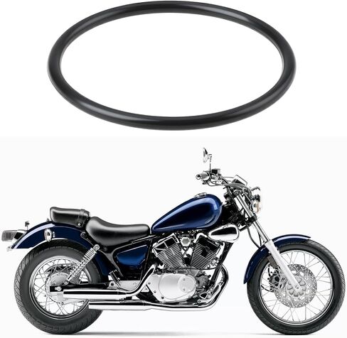 2 قطعة غطاء مرشح زيت دراجة نارية O-حلقة 93210-64297 متوافق مع ياماها XV 535 Virago XVS 650 72x64x4 مللي متر in Kuwait