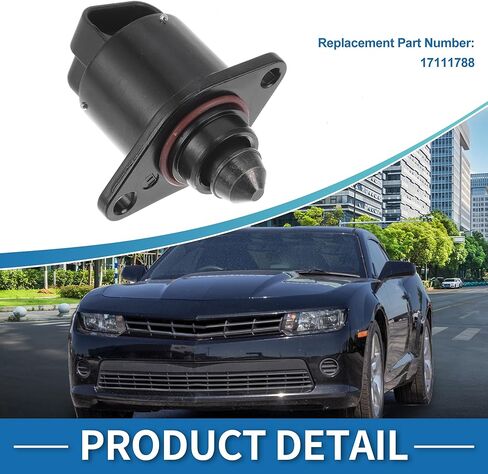 Car Idle Air Control Valve for Chevrolet Camaro 1994-1995 Replace No.17111788 IACV Idle Motor Idle Air Control Valve for Stable Engine Operation in Saudi Arabia