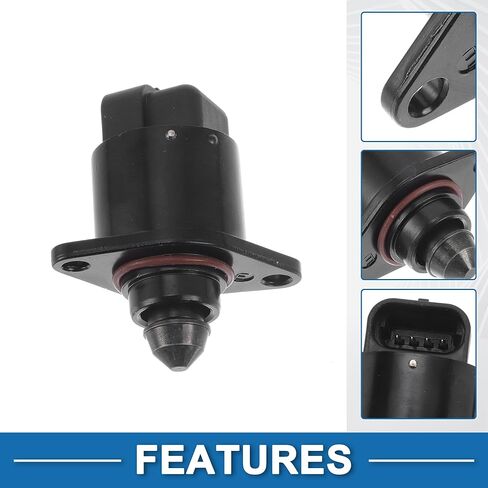 Car Idle Air Control Valve for Chevrolet Camaro 1994-1995 Replace No.17111788 IACV Idle Motor Idle Air Control Valve for Stable Engine Operation in Saudi Arabia