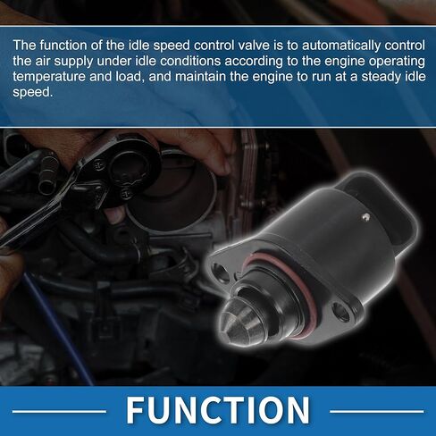 Car Idle Air Control Valve for Chevrolet Camaro 1994-1995 Replace No.17111788 IACV Idle Motor Idle Air Control Valve for Stable Engine Operation in Saudi Arabia