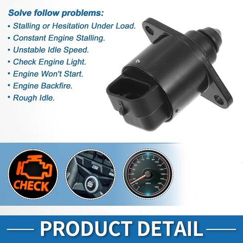 Car Idle Air Control Valve for Chevrolet Camaro 1994-1995 Replace No.17111788 IACV Idle Motor Idle Air Control Valve for Stable Engine Operation in Saudi Arabia