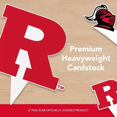 Desert Cactus Rutgers University Cupcake Topper and Cake Toppers Set - Scarlet Knights 25 Pcs Party Supplies, Decorations and Favors in Kuwait