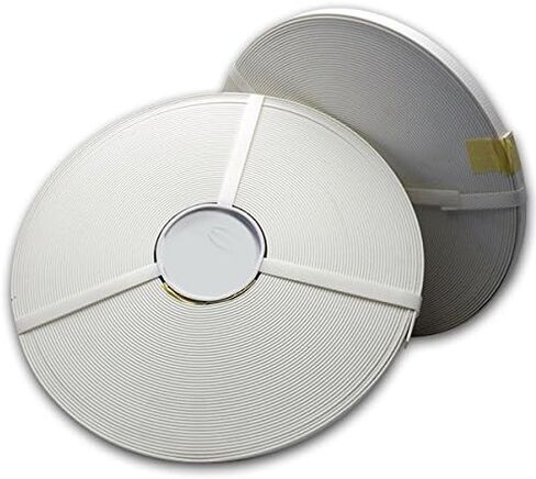 3/4" BETA Super Heavy(0.15" Thick) Matte BIOTHANE - Leather Embossed | BIOTHANE USA (100 Feet, White 521) in Saudi Arabia