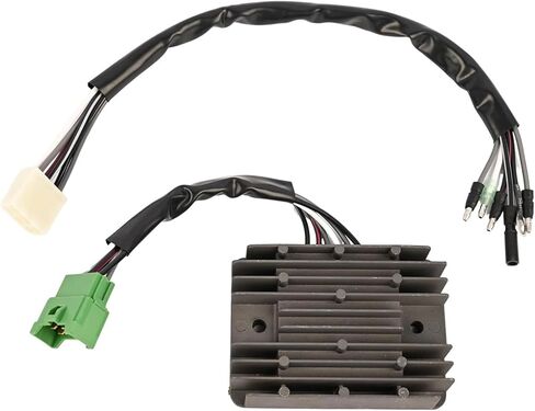 Voltage Regulator Rectifier SH748AA with Wire Harness for Honda GX270 GX440 GX610 GX620 GX630 GX640 GX660 GX670 GX690 Engines, Replaces 31620-ZG5-033 32105-Z6L-0001 in Saudi Arabia