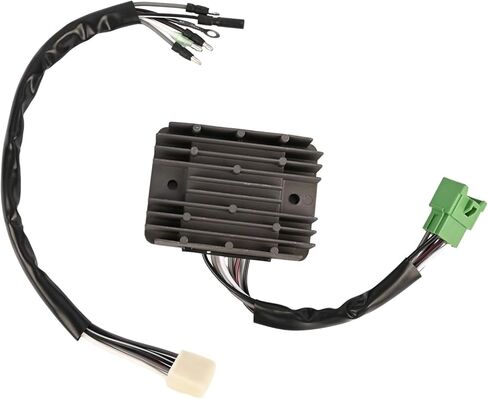 Voltage Regulator Rectifier SH748AA with Wire Harness for Honda GX270 GX440 GX610 GX620 GX630 GX640 GX660 GX670 GX690 Engines, Replaces 31620-ZG5-033 32105-Z6L-0001 in Saudi Arabia