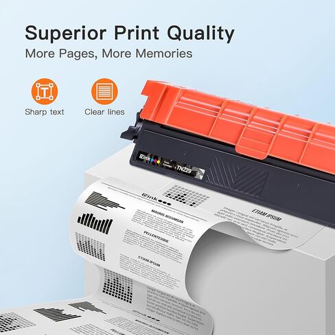 E-Z Ink Compatible Replacement for Brother TN229 TN229xl Toner Cartridges 4 Pack High Yield for MFC-L3780CDW HL-L3280CDW MFC-L3720CDW HL-L3220CDW HL-L3295CDW HL-L8245CDW TN-229 TN229 B/C/M/Y (4 Pack) in Kuwait
