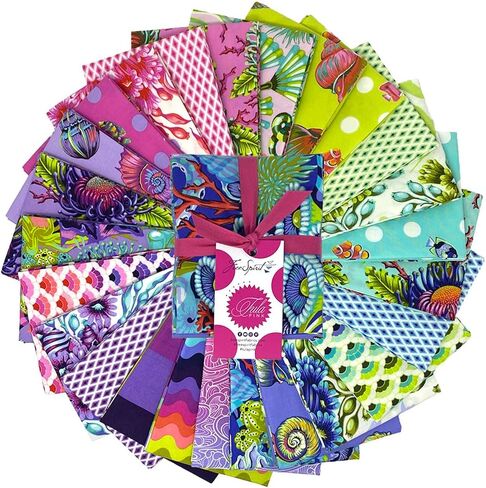 Tula Pink Floral Reef 25 Fat Quarters FreeSpirit Fabrics in Saudi Arabia