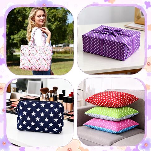 70PCS Cotton Fabric Squares Bundle, 10"x10" Printed Arts Craft DIY Cloths for Quilting Patchwork, Sewing Projects, Scrapbooking & Home Decoration (25x25 cm - 70 Assorted Patterns) in Saudi Arabia