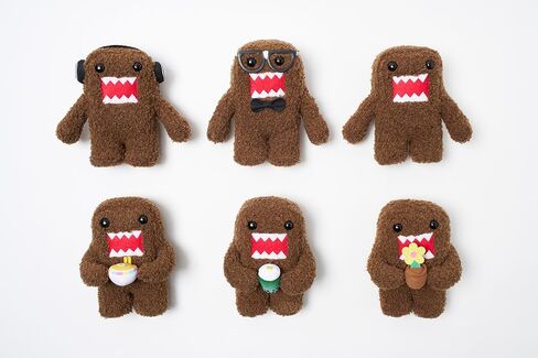 LICENSE 2 PLAY Domo Kun 6.5-Inch Classic Plush – The OG Brown Monster Collectible Toy - Super-Soft Nostalgia for Kids, Kidults & Meme Lovers in Saudi Arabia