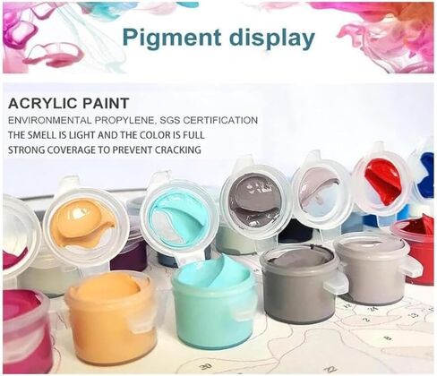 ZMHZMY Paint by Numbers Kit for Adults,Rabbit Bunny Graffiti,Paintings for Home Toys and Games,40x50cm Without Frame in Kuwait