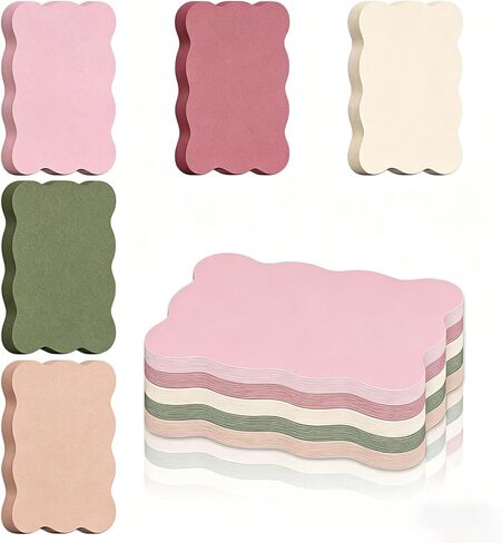 Whaline 150 Pack Antique Rose Blush Champagne Index Cards 3 x 5 Inch Cardstock Flashcard Soft Color Blank Index Cards for Note-taking Studying Organizing School Office Supplies in Kuwait