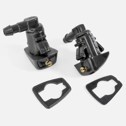 Adjustable Windshield Washer Nozzles compatible with Mercury Milan 2006-2012, Ford Fusion, Lincoln MKZ - Wiper water spray jets replaces 8E5Z17603A, Click&Fit 2-pcs in Kuwait