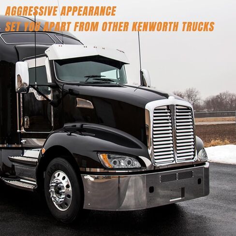 Pair Headlights for Kenworth T660 T170 T270 T370 T440 T470 T700 2008-2016 LED Turn Signal Lights Front Headlight Assembly Replacement Driver and Passenger Side [Included All Bulbs] in Saudi Arabia