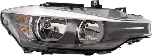LOYALHEARTDY For 2012 2013 2014 2015BMW 320i/325i/328i Halogen Headlight Assembly w/Bulbs, Left Driver and Right Passenger Side Front Headlight Headlamp Chrome Housing |63117338710 63117338709 |LH+RH in Saudi Arabia
