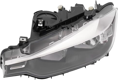 LOYALHEARTDY For 2012 2013 2014 2015BMW 320i/325i/328i Halogen Headlight Assembly w/Bulbs, Left Driver and Right Passenger Side Front Headlight Headlamp Chrome Housing |63117338710 63117338709 |LH+RH in Saudi Arabia
