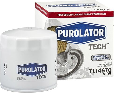 Purolator TL14670 PurolatorTECH Spin On Oil Filter Compatible With Dodge Ram 1500, Dakota, Grand Caravan, Durango, Jeep Wrangler, Grand Cherokee and Chrysler Town & Country in Kuwait