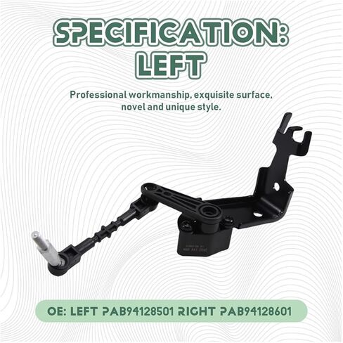 A45K-Front Body Height Sensor PAB94128501 PAB94128601 Air Suspension Control Front Level Regulator S(Black Left) in Saudi Arabia
