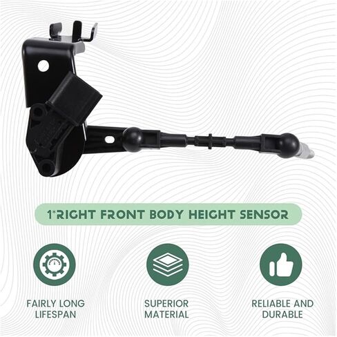 A45K-Front Body Height Sensor PAB94128501 PAB94128601 Air Suspension Control Front Level Regulator S(Black Left) in Saudi Arabia