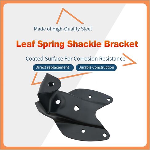 Rear Leaf Spring Shackle & Bracket Hanger Kit for 1999-2004 F150 Heritage F250 Truck Pickup for 2002 Lincoln in Saudi Arabia