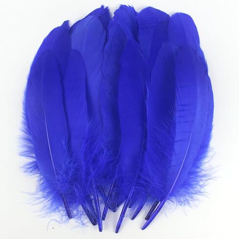 15-20cm 50 PCS Gold Feathers Natural Goose Feathers for DIY Wedding Decorations Angel Wings & Fairy Crafts in Saudi Arabia