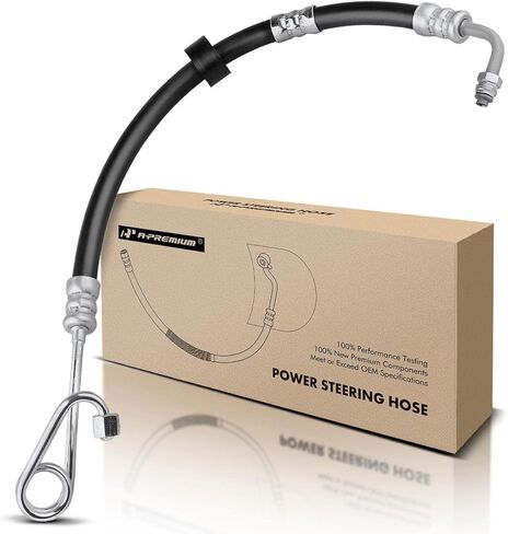 A-Premium Power Steering Pressure Hose Line Assembly Compatible with Mercedes-Benz W211/S211/W210/S210 Series E320 1998 1999 2000 2001 2002, 3.2L, Pump to Rack/Gear in Kuwait