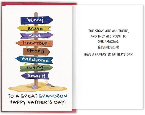 Heartfelt Father's Day Card for Son, Fathers Day Gift from Parents, Happy Father's Day to a Great Son in Saudi Arabia