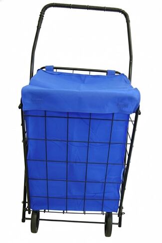 RoyalCraft Shopping CART Liner Insert (Blue) Water Proof with Cover. in Kuwait