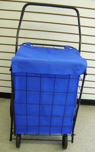 RoyalCraft Shopping CART Liner Insert (Blue) Water Proof with Cover. in Kuwait