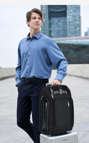 Business Travel Backpack, fit 15.6 Inch Laptop Backpack with USB Port, Waterproof Durable Backpackfor Men Women, Multi-Purpose Black in Saudi Arabia