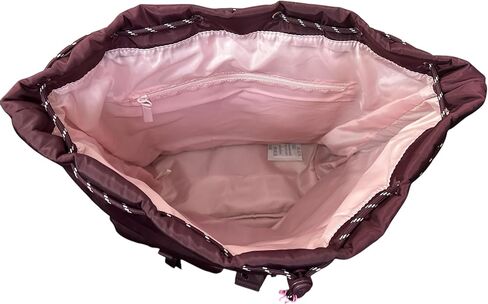 Victoria's Secret Pink Nylon Cargo Backpack Color Maroon New in Kuwait