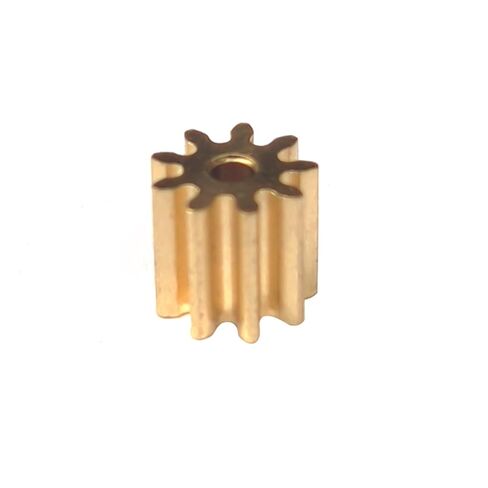 10 pcs 0.5M 10/11/12/13/14 Teeth 0.5 Module Rack spur Gear Precision Copper Steel CNC Pinion 2.98mm Hole(21 Teeth-Thick 5mm) in Saudi Arabia