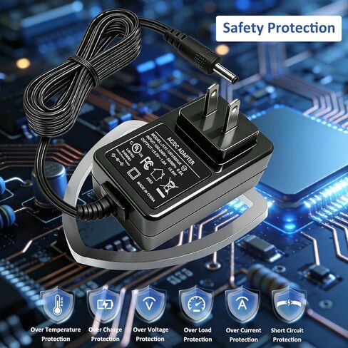 15V Charger Replacement Compatible with Dewalt DXAEJ14 DXAEPS14 DXAEPS14CA, AC Adapter for Dewalt 1600 1400 Peak Cars Jump Starter 011-2070-4 Digital Air Compressor Portable Power Station Power Cord in Saudi Arabia