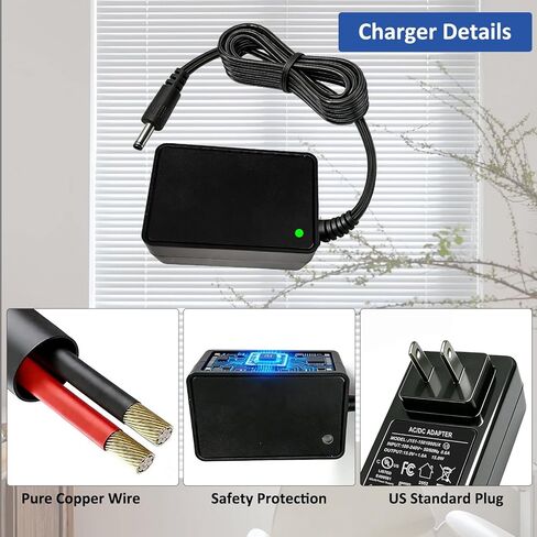 15V Charger Replacement Compatible with Dewalt DXAEJ14 DXAEPS14 DXAEPS14CA, AC Adapter for Dewalt 1600 1400 Peak Cars Jump Starter 011-2070-4 Digital Air Compressor Portable Power Station Power Cord in Saudi Arabia