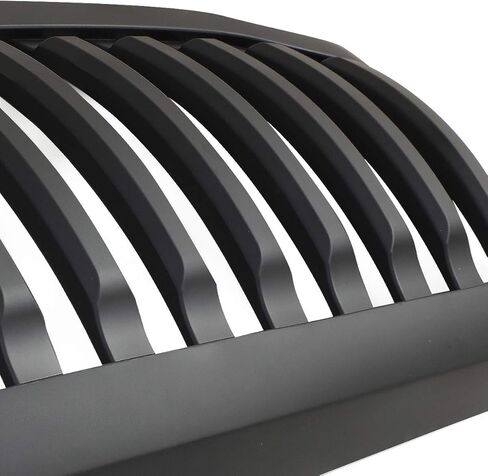 Auto Dynasty Front Grille Grill Compatible with 2006 2007 2008 2009 Dodge Ram 1500 2500 3500, Badgeless Vertical Style Front Bumper Hood Grille, Matte Black in Kuwait