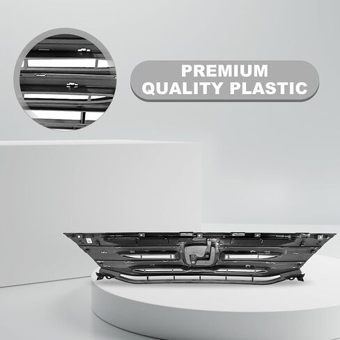 Front Bumper Grille Grill Assembly Black W/Chrome Trim For 2011 2012 2013 Honda Odyssey 75102-TK8-A01 in Kuwait