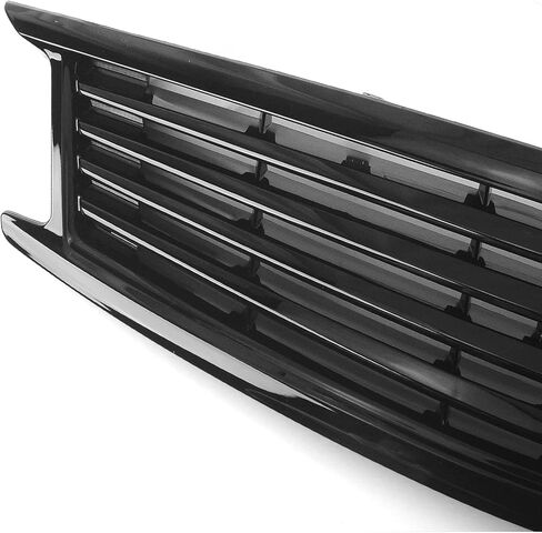 Front Bumper Cover Upper Grille Grill Replacement for Infiniti G37 G25 2010-2013 Q40 4 Door Sedan Glossy Black Bumper Upper Hood Grille in Saudi Arabia