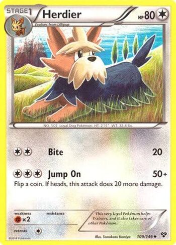 بوكيمون - هيردير (109/146) - XY in Kuwait