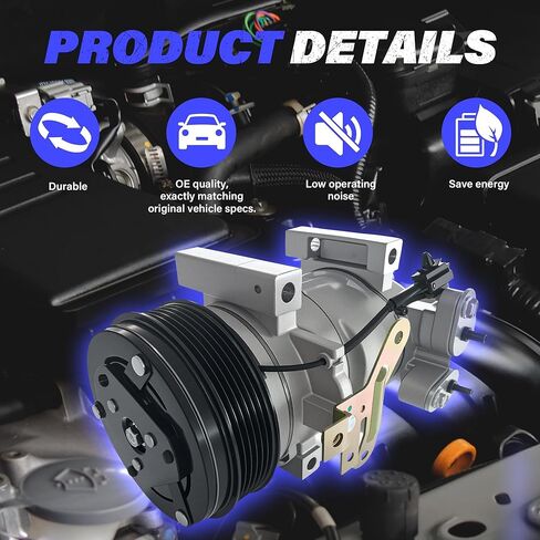 A/C Air Conditioner Compressor with Clutch Replacement for Subaru Forester 2011-2013 CO 29104C 158485 in Saudi Arabia