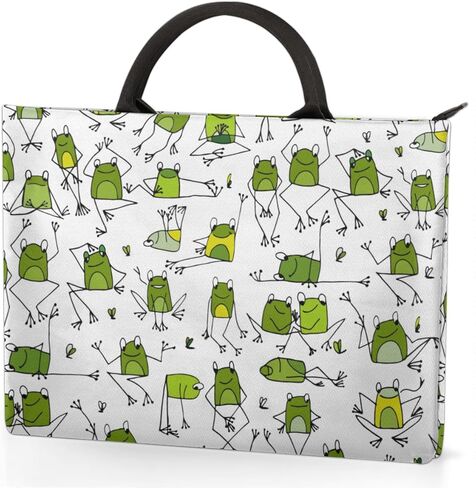 Cartoon Frogs Laptop Sleeve Case 13 13.3 14 Inch Multi-Color in Saudi Arabia
