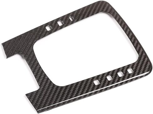 Central Control Multimedia Button Decorative Frame Storage Box Cover For Porsche 718 2016 2017 2018 2019 / 911 2012 2013 2014 2015 2016 2017 2018 Real Carbon Fiber Interior Accessories (style A) in Kuwait