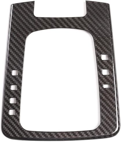 Central Control Multimedia Button Decorative Frame Storage Box Cover For Porsche 718 2016 2017 2018 2019 / 911 2012 2013 2014 2015 2016 2017 2018 Real Carbon Fiber Interior Accessories (style A) in Kuwait