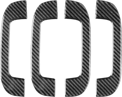Overhead Roof Handle Roof Top Grab Cover Trim Interior Accessories Compatible with Toyota Camry 2025 2026 Accessories Carbon Fiber 4pcs in Kuwait