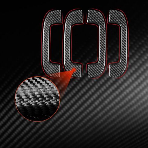 Overhead Roof Handle Roof Top Grab Cover Trim Interior Accessories Compatible with Toyota Camry 2025 2026 Accessories Carbon Fiber 4pcs in Kuwait
