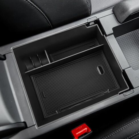 صينية تنظيم وحدة التحكم المركزية من MARCHFA متوافقة مع 2023 2024 2025 2026 Hyundai Ioniq 6 ملحقات مسند الذراع منظم إدراج صندوق تخزين in Kuwait