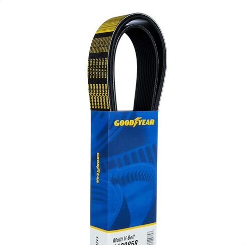 Goodyear Belts 1120985 Serpentine Belt - 12-Rib - 98.5" for Freightliner Cascadia (2008-09), Sterling Truck LT9500 (2009) in Kuwait