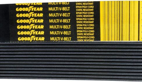 Goodyear Belts 1120985 Serpentine Belt - 12-Rib - 98.5" for Freightliner Cascadia (2008-09), Sterling Truck LT9500 (2009) in Kuwait