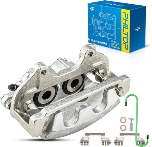 PHILTOP Brake Caliper Compatible with 2012-2021 Dodge Challenger, 2012-2021 Dodge Charger, 2012-2021 Chrysler 300, 18-B5016A in Kuwait