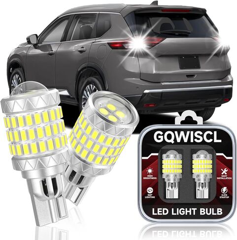 921 912 LED Reverse Light Bulbs Fit for Toyota 2005-2024 Tacoma, 6000K Cool White, 600% Brightness with HD Projector Back Up Light Bulb, Plug and Play, Pack of 2 in Kuwait